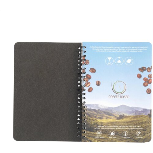 Duurzaam Coffee Wire-O A5 Notitieboek