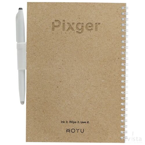 Moyu Erasable Stone Paper Notebook Craftcover 18 Pag. Bruin