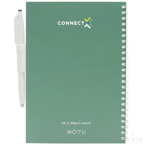 Moyu Erasable Stone Paper Notebook Softcover 18 Pag. Groen