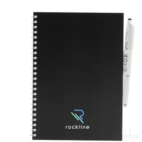 Moyu Erasable Stone Paper Notebook Softcover 18 Pag. Zwart