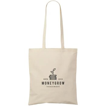 Shoppybag Grs Recycled Cotton (180 G/M²) Winkeltas Naturel
