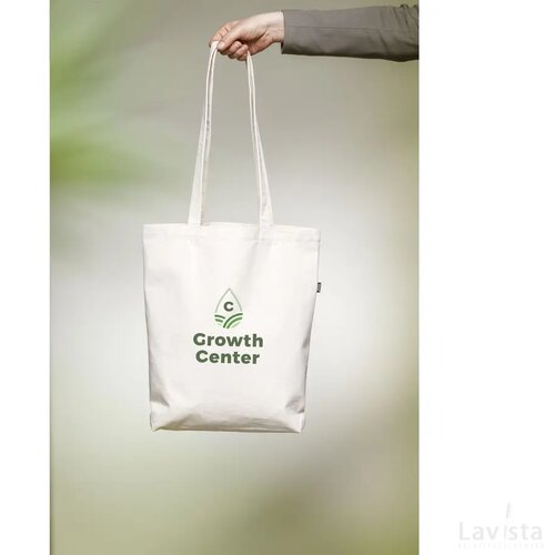 Recycled Canvas Bag Natural Winkeltas Naturel