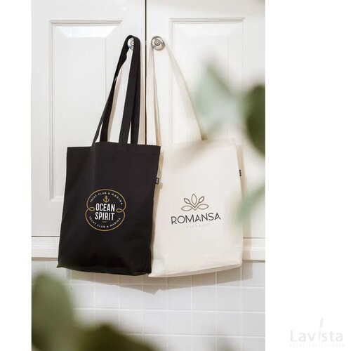 Recycled Canvas Bag Colour Winkeltas Navy
