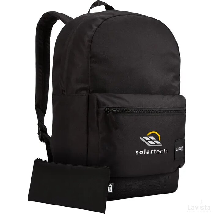 Case Logic Commence Recycled Backpack 15,6 Inch Rugzak Zwart