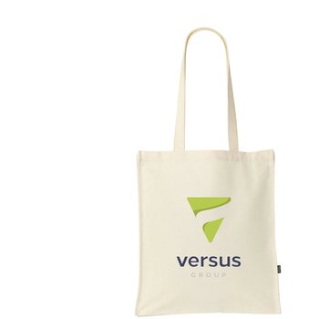 Solid Bag Grs Recycled Canvas (340 G/M²) Tas Naturel