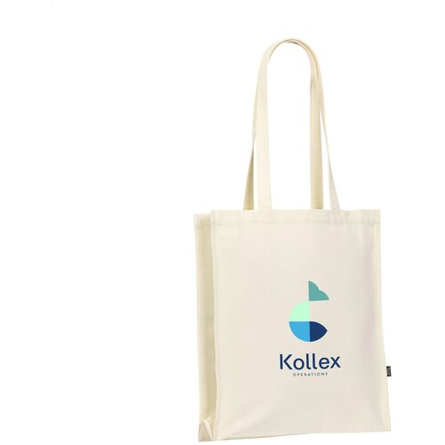 Solid Bag van gerecycled canvas – stevige eco tas met 340 g/m²