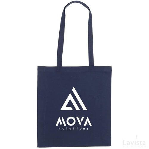 Colour Square Bag Grs Recycled Cotton (150 G/M²) Tas Navy