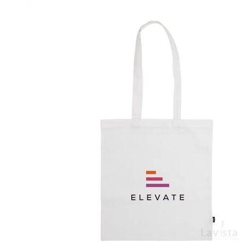 Shoppy Colour Bag Grs Recycled Cotton (150 G/M²) Tas Wit