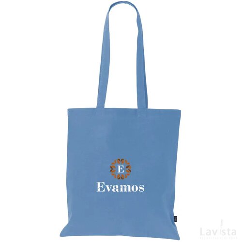 Shoppy Colour Bag Grs Recycled Cotton (150 G/M²) Tas Lichtblauw