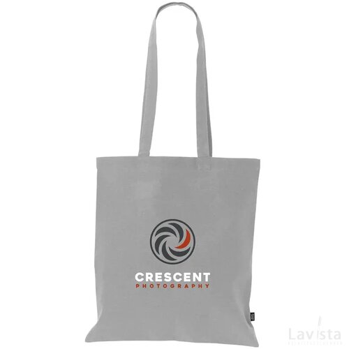 Shoppy Colour Bag Grs Recycled Cotton (150 G/M²) Tas Grijs