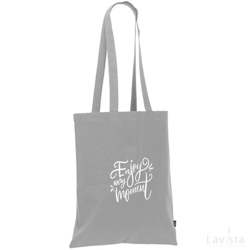 Shoppy Colour Bag Grs Recycled Cotton (150 G/M²) Tas Grijs