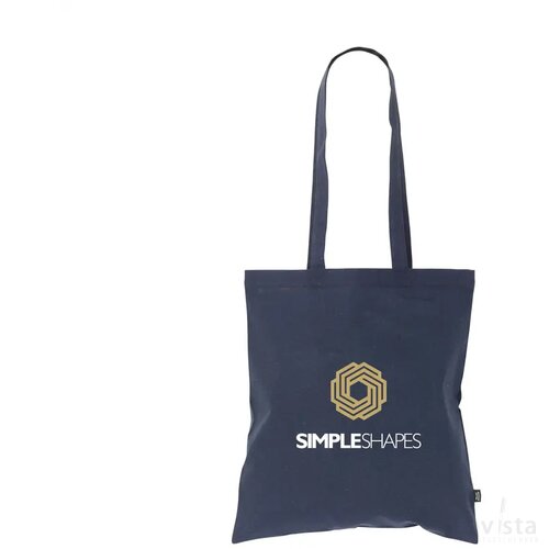 Shoppy Colour Bag Grs Recycled Cotton (150 G/M²) Tas Navy
