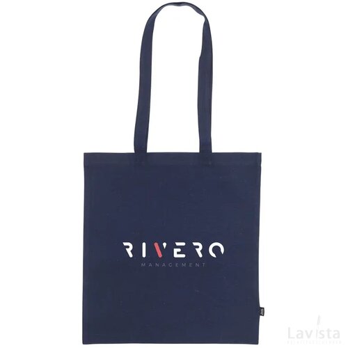 Shoppy Colour Bag Grs Recycled Cotton (150 G/M²) Tas Navy