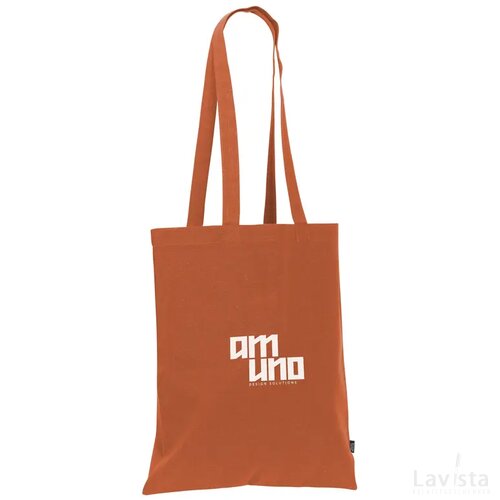 Shoppy Colour Bag Grs Recycled Cotton (150 G/M²) Tas Oranje
