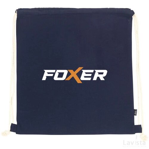 Promocolour Grs Recycled Cotton Backpack (150 G/M²) Navy