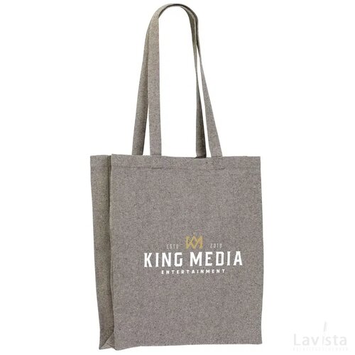 Melange Shopper Grs Recycled Canvas (280 G/M²) Tas Grijs