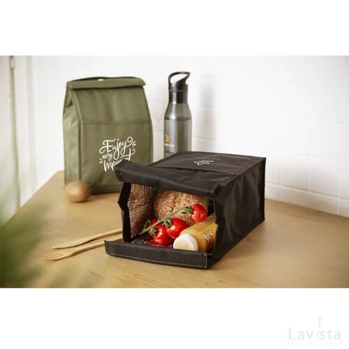 Be Cool Grs Rpet Lunchbag Lunchtas Olijfgroen