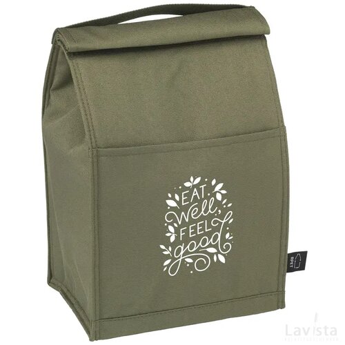 Be Cool Grs Rpet Lunchbag Lunchtas Olijfgroen
