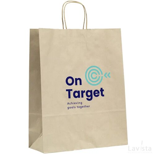 Leaf It Bag Gerecycled Graspapier (90 G/M²) M Bruin
