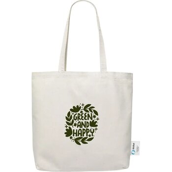 Wolkat Rabat Recycled Textile Shopper Winkeltas Beige