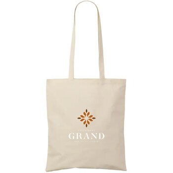 Shoppybag Grs Recycled Cotton (140 G/M²) Winkeltas Naturel