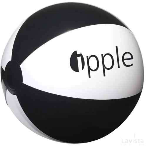 Beachball Ø 27 Cm Strandbal Zwart