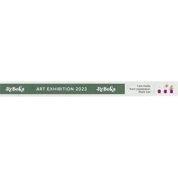 Seed Paper Festival Wristband Festivalbandje Wit