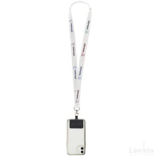 Lanyard Sublimatie Rpet 2 Cm Met Patch Keycord Pms Kleur Naar Keuze