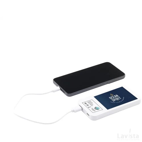 Solar Powerbank 4000 Oplader Wit