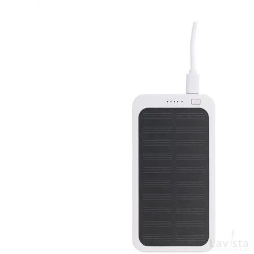 Solar Powerbank 4000 Oplader Wit