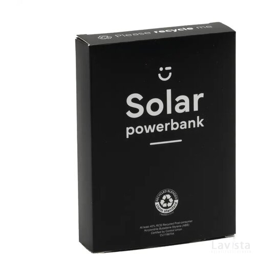 Solar Powerbank 4000 Oplader Wit