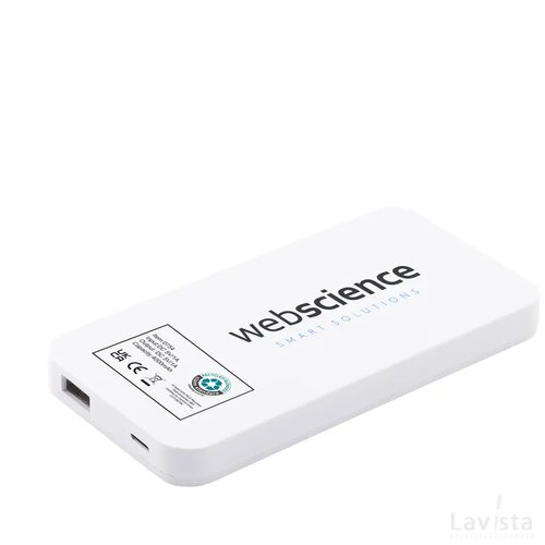 Solar Powerbank 4000 Oplader Wit