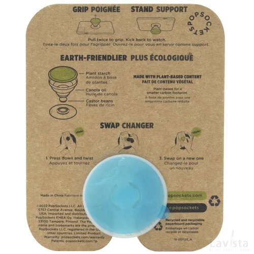 Popsockets® Plant Telefoonhouder Transparant Grijs