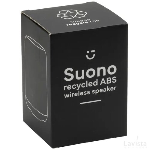 Suono Recycled Abs Wireless Speaker Draadloze Speaker Zwart
