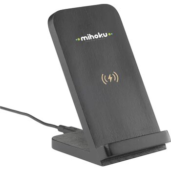 Baloo Fsc-100% Wireless Charger Stand 15W Oplader Zwart
