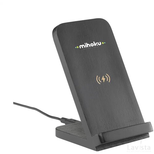Baloo Fsc-100% Wireless Charger Stand 15W Oplader Zwart