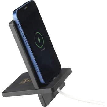 Miyo Fsc Bamboo Phone Stand Telefoonhouder Zwart
