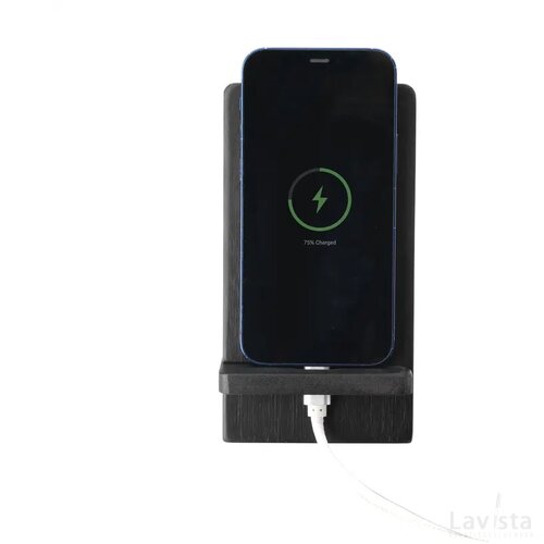 Miyo Fsc Bamboo Phone Stand Telefoonhouder Zwart