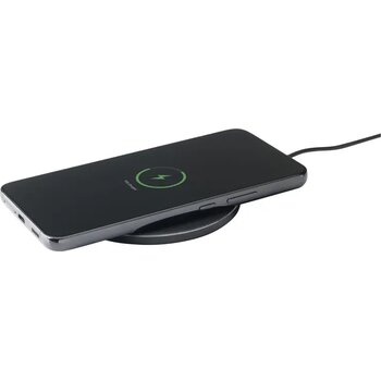 Tecco Grs Recycled Alu 15W Wireless Charger Oplader Zwart