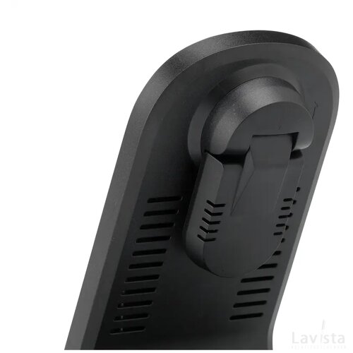Triple-Up Rcs Recycled Abs Wireless Charger Stand Zwart
