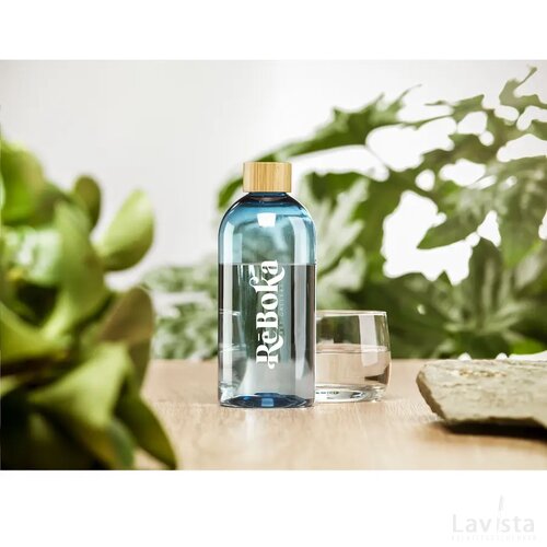 Rpet waterfles (500 ml) Blauw