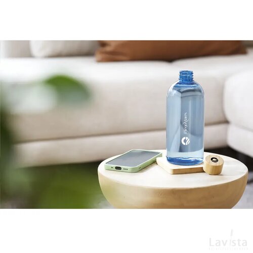 Rpet waterfles (500 ml) Blauw