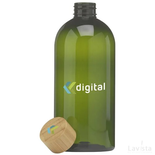 Rpet waterfles (500 ml) Groen