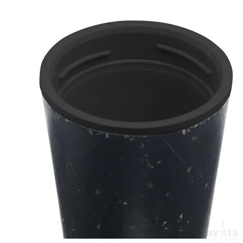 Circular&Co Recycled Coffee Cup 340 Ml Koffiebeker Zwart/Zwart