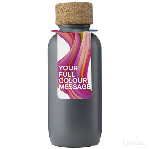 Ecobottle 650 Ml Plant Based - Made In Eu Donkergrijs