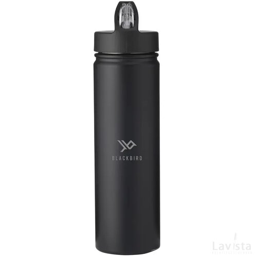 Flask Recycled Bottle 500 Ml Thermosfles Zwart