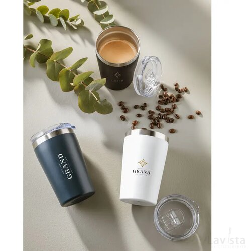 Re-Steel Rcs Recycled Coffee Mug 380 Ml Thermosbeker Wit