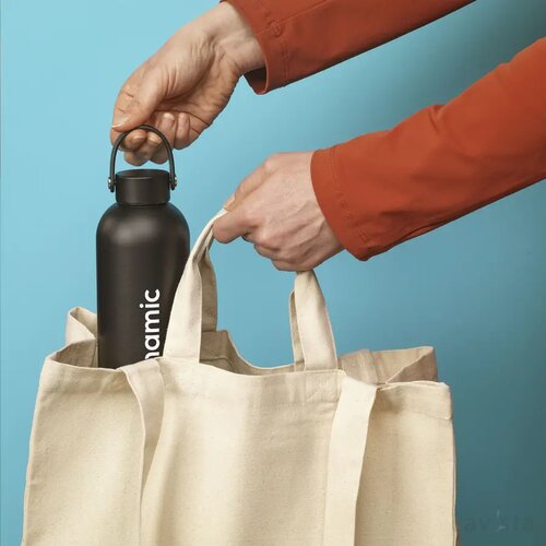 Nevada Rcs Recycled Steel Bottle 500 Ml Drinkfles Zwart