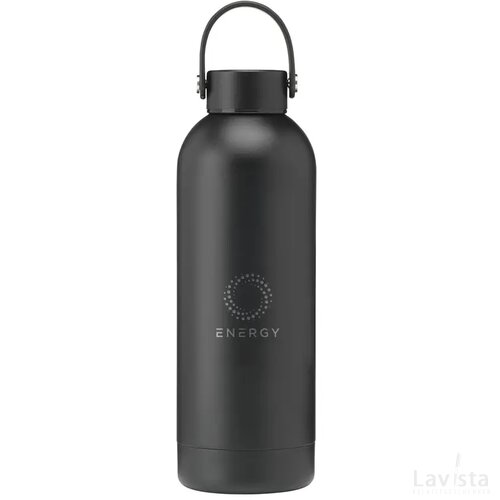 Nevada Rcs Recycled Steel Bottle 500 Ml Drinkfles Zwart