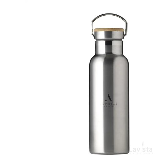 Nordvik Rcs Recycled Steel 500 Ml Drinkfles Zilver
